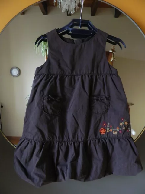 Robe d'hiver bébé fille T 12 mois "Sergent Major"