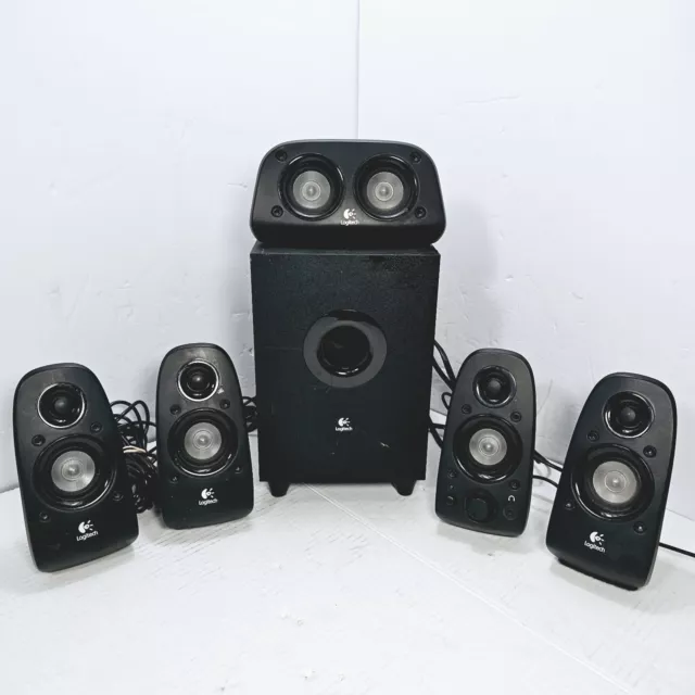 Logitech Z506 Surround Sound 5.1 Computer Home Theater Speaker System Subwoofer