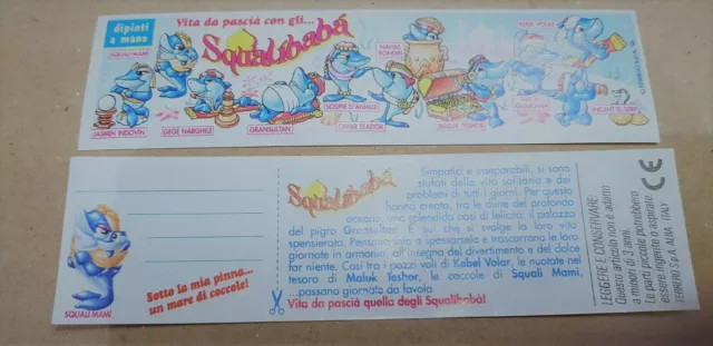 Kinder - Cartina Squalibaba' " Squali Mami " Italia 1995