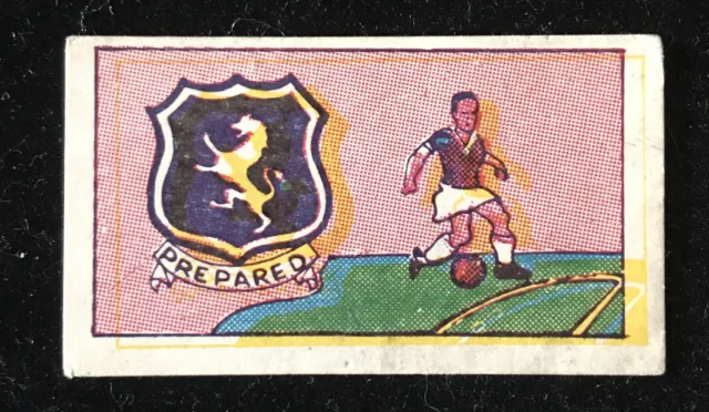 Clevedon FAMOUS FOOTBALL CLUBS 1964 #3 Aston Villa F.C. Original Trade Card