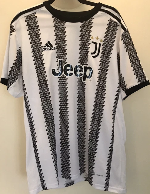 adidas Juventus FC Official 2022/23 kurzärmlig Heim Fußball Shirt Jersey XL