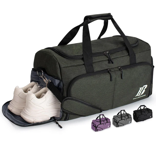Borsone Da Viaggio FANDARE - Impermeabile, Con Scomparto Scarpe, 23L, Pelle Tote - Foto 9