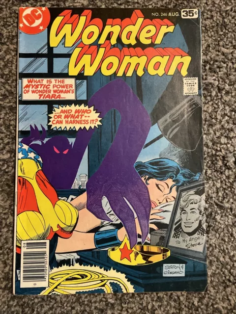 Wonder Woman. No. 246. 1St Series  Vintage 1978. Dc Comics.