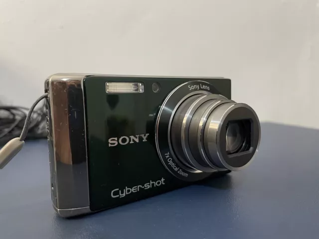 Appareil photo numérique 14,1 mégapixels Sony Cybershot DSC-W370 Vert chrome