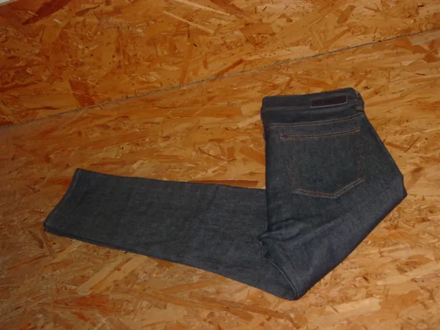 Herren Stretchjeans/Jeans v.H&M Gr.W30/L32 dunkelblau Knopfleiste Slim fit NEU!