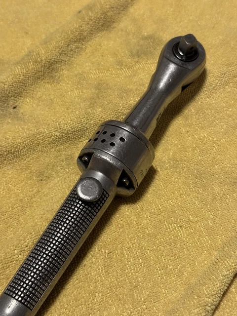 Vintage Snap-On FAR-70B Reversible 3/8” Drive Air Ratchet Collectible