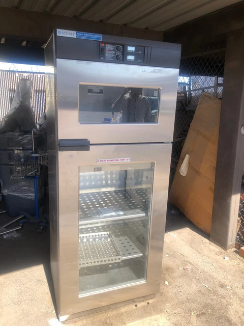 Steris Amsco Dual Compartment Warming Cabinet Model QDJ06