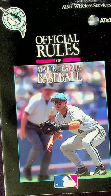 Official Rules of Major League Baseball - Triumph Books (1995)