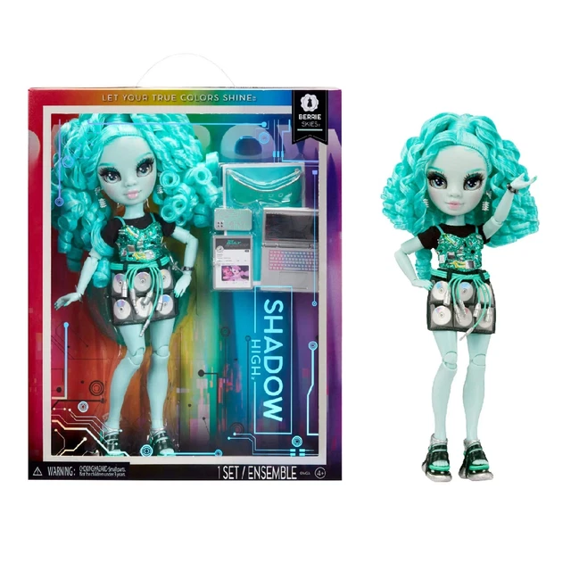 MGA Rainbow High Shadow High Berrie Skies – Green 11” Fashion Doll Playset