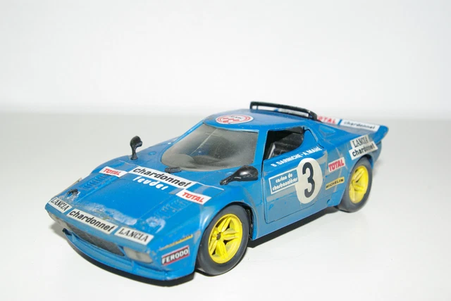 POLISTIL STARÉ AUTÍČKO MODEL LANCIA STRATOS RALLY | Aukro