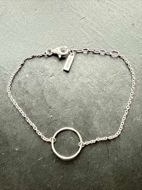 Ancien Bracelet Argent Torsadé Bracelet Gourmette Ancien En Argent Massif 925 - Maille Simple Torsadée, Occasion Bracelet Gourmette Argent Massif 925 Torsade Ancien Occasion
