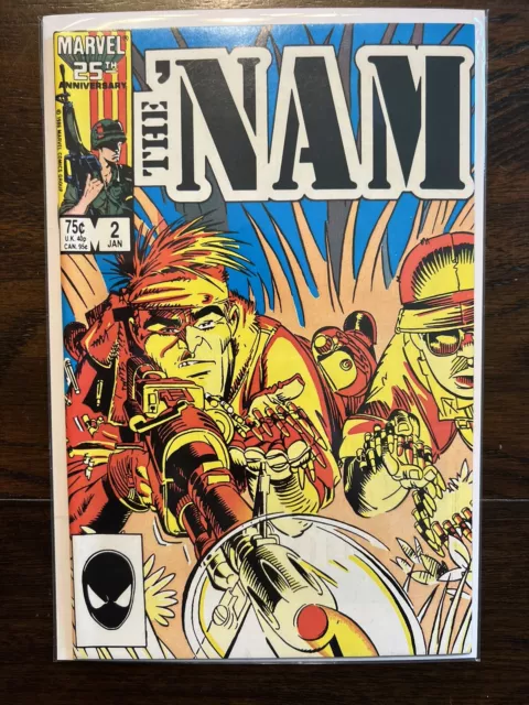 Marvel Comics The Nam #1-6 Lot NM Vietnam War 1986 3