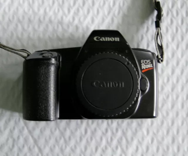 Canon EOS Rebel X SLR 35mm Film Camera w/ EF canon AF lens mount WORKING TESTED