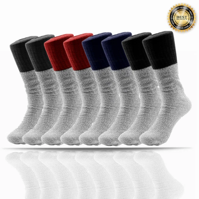 3 Pairs Thermal Gear Mens Winter Boots Heavy Duty Outdoor Hiking Socks size 9-15