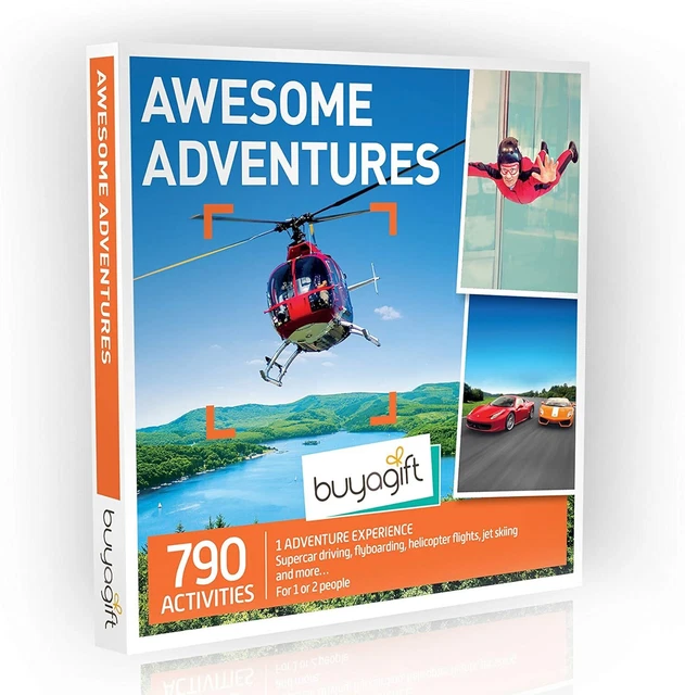 Buyagift 790 Awesome Adventures Across the UK