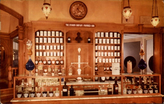 Michigan Kalamazoo Upjohn Company old pharmacy Disneyland ~ Advertising  ~ s9421