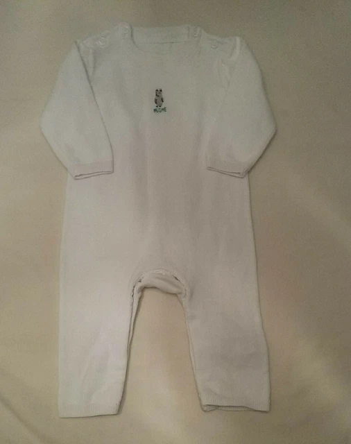 Marks & Spencer Tum Romper 3-6 Mesi Ricamato Ragazzi Ragazze Unisex