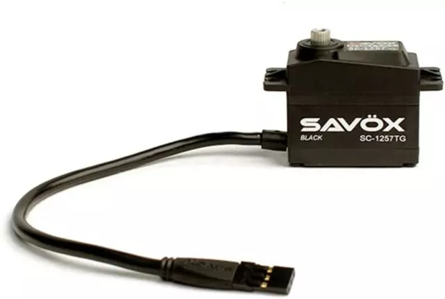 Savox SC-1257TG Be High Speed, Coreless Motor, Titanium and Aluminum Gear, Size