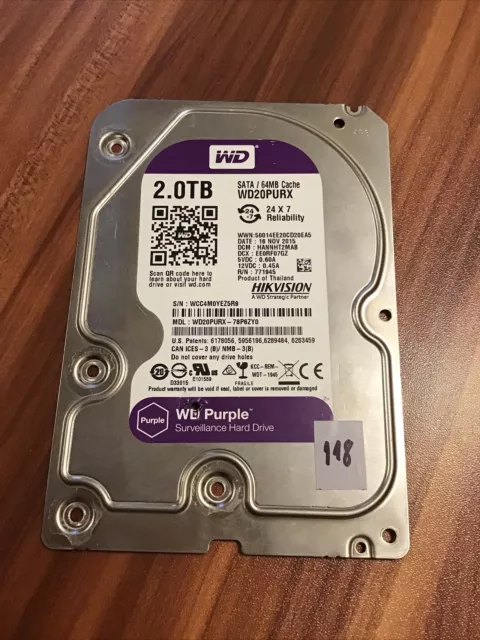 Western Digital Wd20Purx-78P6Zy0 Pcb