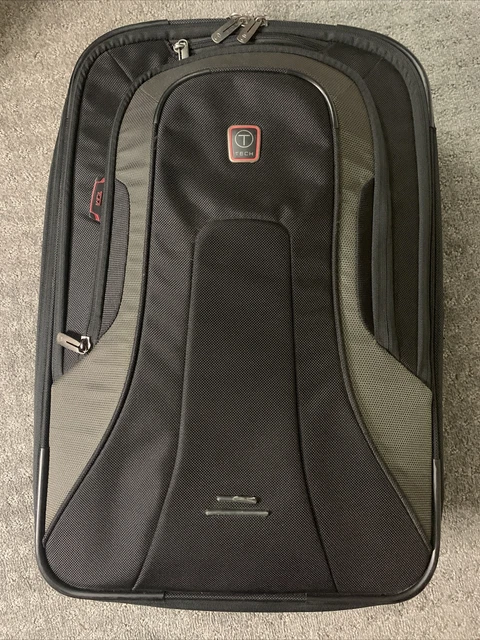 Tumi T Tech Black Carry On W/ Wheels Luggage 22in Expandable