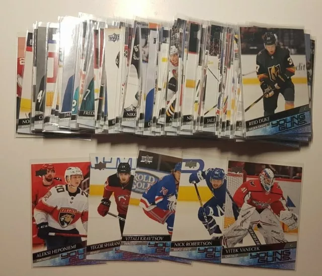 20/21 Upper Deck UD Series 1, 2 & Extended Young Guns Complete Your Set - U PICK
