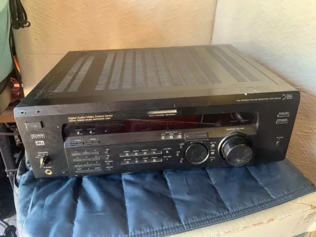 Sony FM/AM Receiver 5.1 Channel 100 Watt Stereo Surround Audio Video STR-DE835