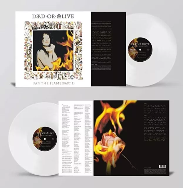 Dead Or Alive – Fan The Flame Part 1 White Vinyl LP (NEW** 2020) Pete Burns 1990