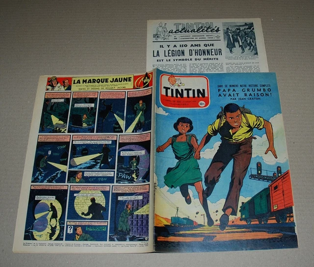 Collection Le Journal De Tintin N°1 à 2207 – Édition Belge 1946-1988 (Fichier Numérique)