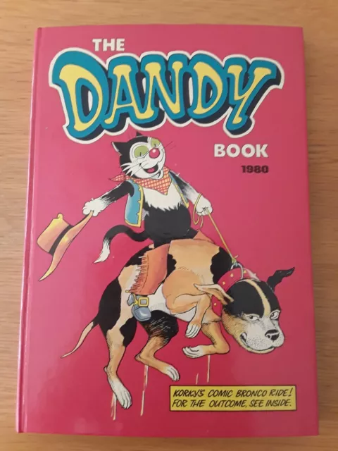 The Dandy Book 1980 - Vintage UK Comic Hardback Annual