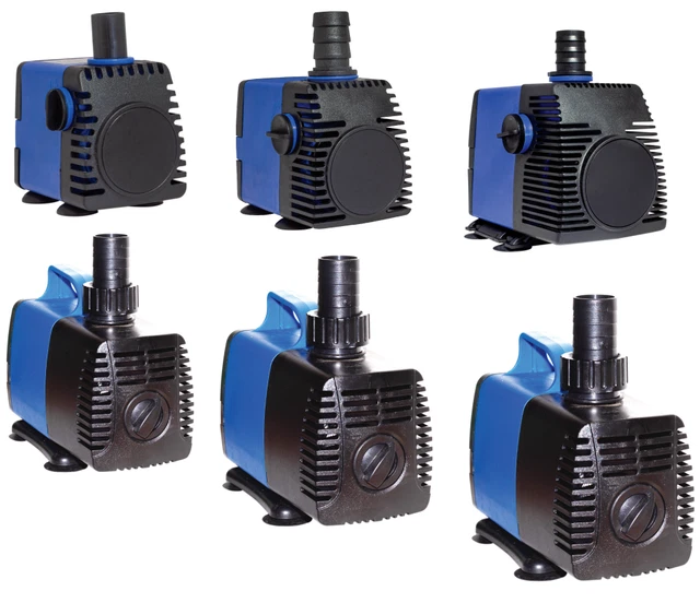 160-1600 GPH Adjustable Submersible Water Pump Aquarium Pond Fountain Hydroponic