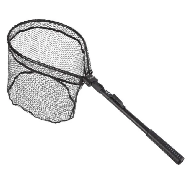 EASY TO USE Folding Fishing Net Rubber Mesh for Trout Catch and