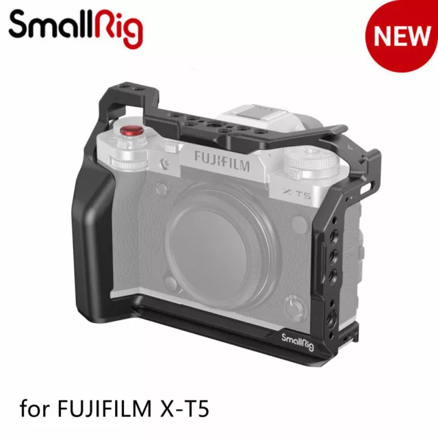 SmallRig Camera Cage(Arca-Swiss Bottom)w/ 1/4"&3/8" Holes For FUJIFILM X-T5 4135