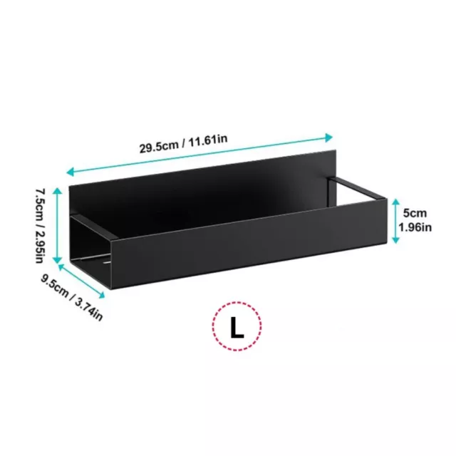 Fer Étagère de stockage Sans trou Étagère latérale du réfrigérateur  Cuisine 3