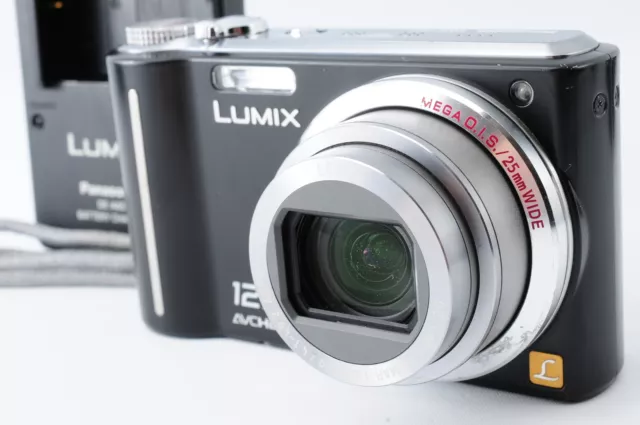 PANASONIC LUMIX DMC-TZ7 Silver Digital Camera Free Shipping