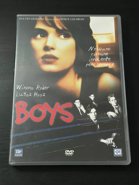 BOYS con Winona Ryder - DVD ITA in italiano