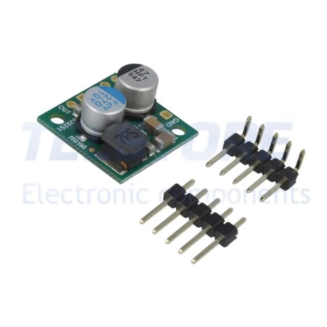 1pcs  Convertitore step down Uusc 6V Ud'ingr 6,4...36V 2,5A 85...95% 6V 2.5A STE