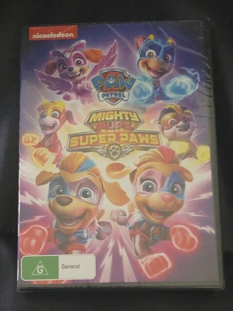 Paw Patrol - Mighty Pups - Super Paws (2019 : 1 Disc DVD Set) Brand New Region 4