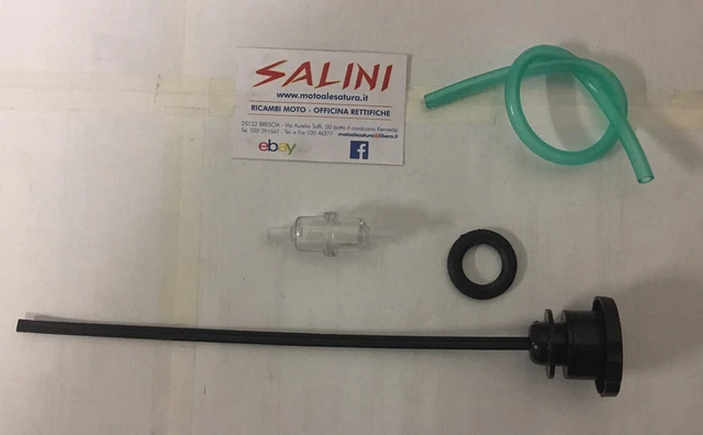 Volano Piaggio Si Kit Tappo Serbatoio - Un Litro Olio Miscela - Rubinetto Benzina Piaggio Simonini Piaggio Ciao - Foto 8