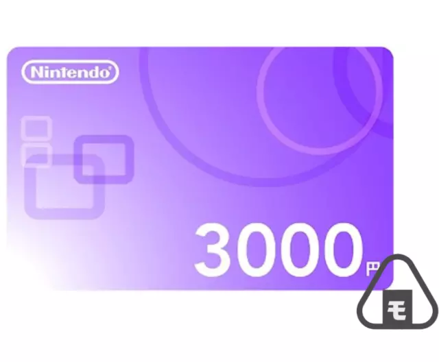 Japan Nintendo eShop 3000 Yen Card