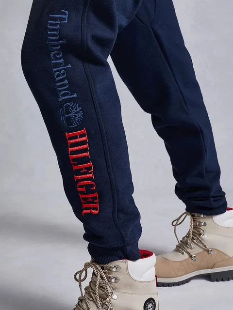 TOMMY HILFIGER X TIMBERLAND DUAL GENDER LOGO JOGGERS, Pantalon deporte, XL