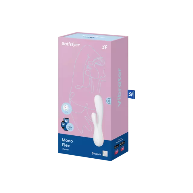 Satisfyer Klitoris Vibrator 'Mono Flex Connect App' mit App (20,5cm)