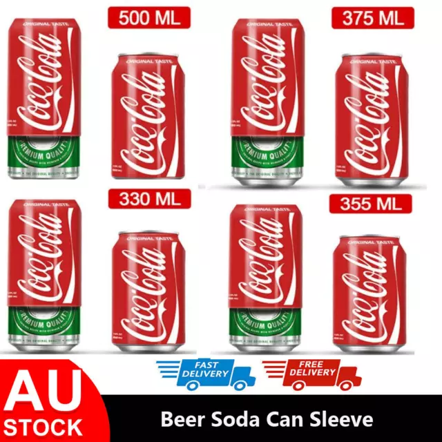 Hide A Beer 330/355/375/500ml Soda Can Sleeve Silicone Beer Can Cover Drink Can