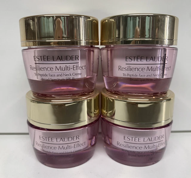 4 ESTEE LAUDER Resilience Multi Effect Creme Cream SPF 15 .5oz / 15ml