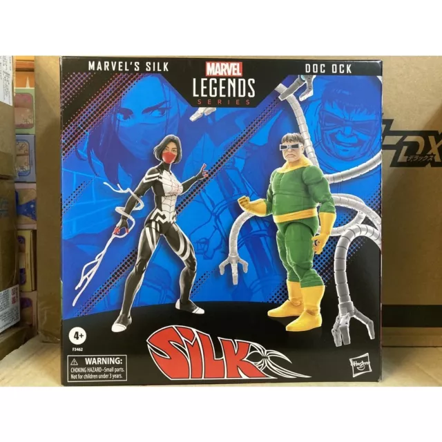 Marvel Legends 6" Silk + Doc Ock Doctor Octopus 2 Pack New READY TO