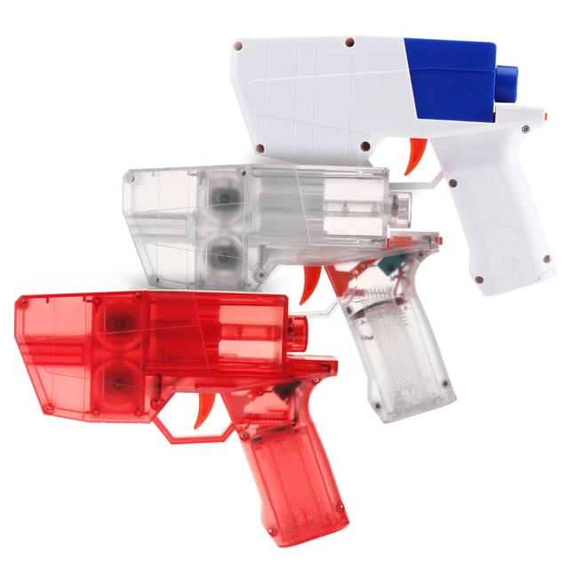 WORKER MOD HURRICANE Blaster Flywheel Motorized Pistol for Foam Dart