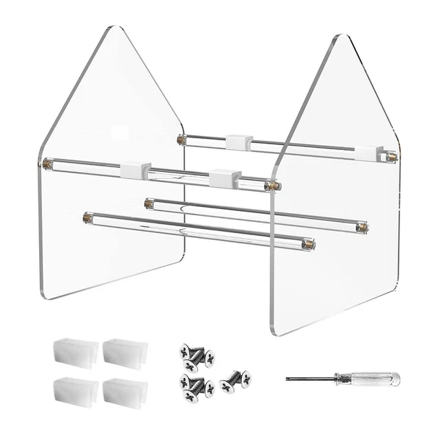 ACRYLIC VINYL RECORD Storage Organizer CDs Display Rack Accessories £37