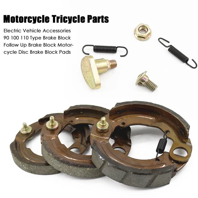 Piezas Scooter Bicicleta Eléctrica Tambor Bloque Pastillas Bloque Zapato Bloque Pedal Pastillas