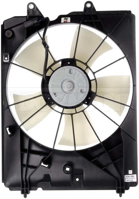 New Radiator Fan Assembly Without Controller