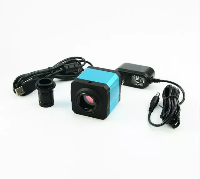 16MP HDMI USB Digital Industry Video Microscope Camera Eyepiece C Mount Adapter