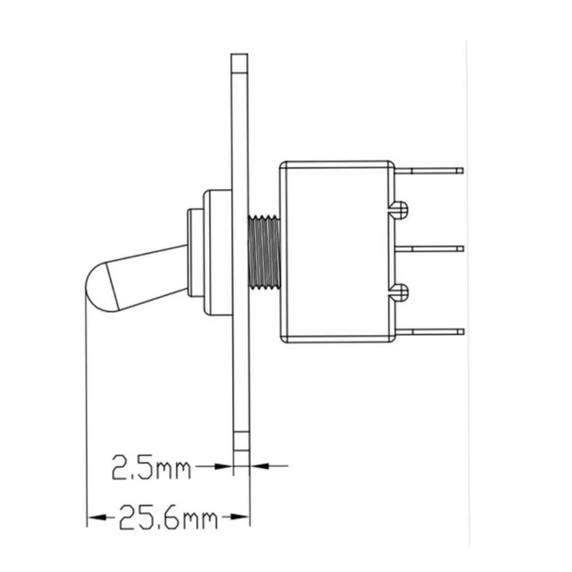 ON/OFF/ON MOMENTARY BUTTON Switch Up/Down Tilt Trim Switches Marine ...